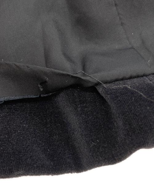 COMME des GARCONS（コムデギャルソン）COMME des GARCONS (コムデギャルソン) ベロア切替 ボタンレスジャケット ブラック サイズ:Mの古着・服飾アイテム