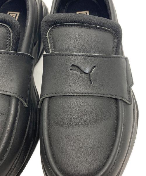 PUMA（プーマ）PUMA (プーマ) LOAFYR ブラック サイズ:23.5cmの古着・服飾アイテム