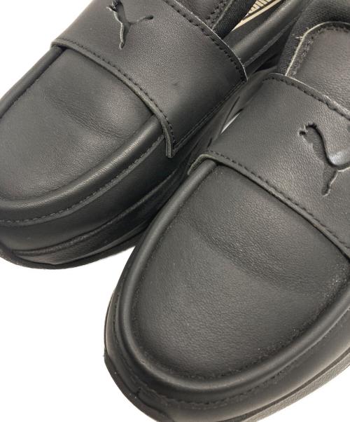 PUMA（プーマ）PUMA (プーマ) LOAFYR ブラック サイズ:23.5cmの古着・服飾アイテム