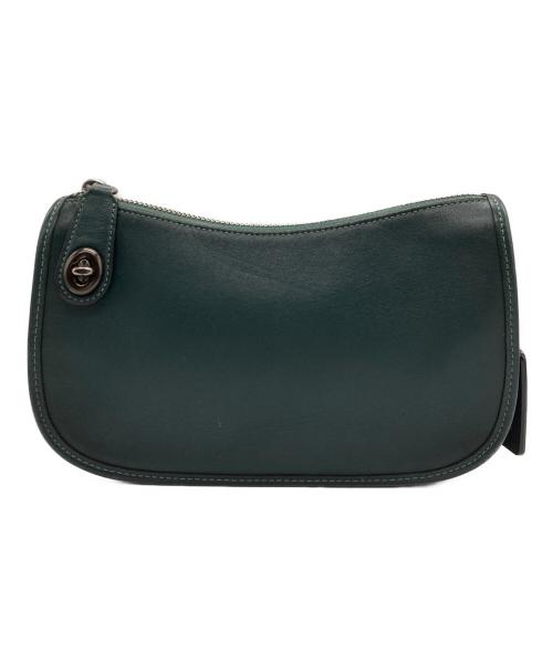 COACH（コーチ）COACH (コーチ) スウィンガーショルダーバッグ グリーンの古着・服飾アイテム