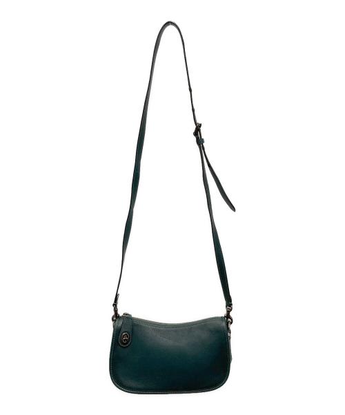 COACH（コーチ）COACH (コーチ) スウィンガーショルダーバッグ グリーンの古着・服飾アイテム