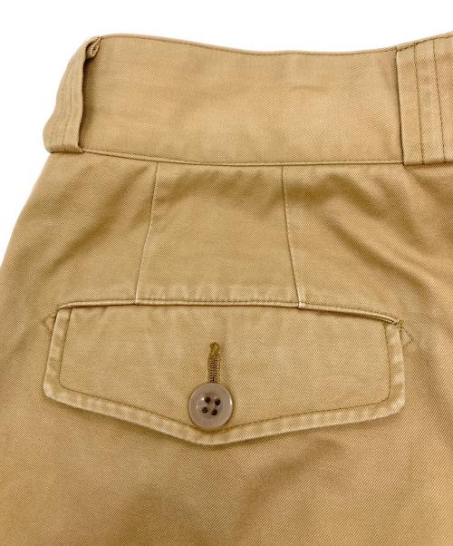 Tangent（タンジェント）Tangent (タンジェント) 2タックチノパン ブラウン サイズ:48の古着・服飾アイテム