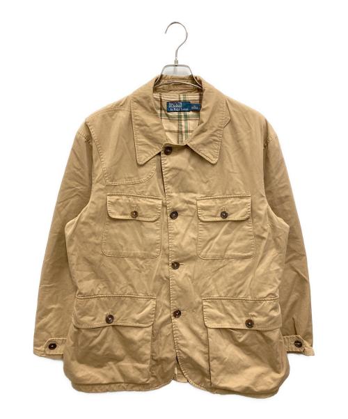 POLO RALPH LAUREN（ポロ・ラルフローレン）POLO RALPH LAUREN (ポロ・ラルフローレン) ハンティングジャケット ブラウン サイズ:XLの古着・服飾アイテム