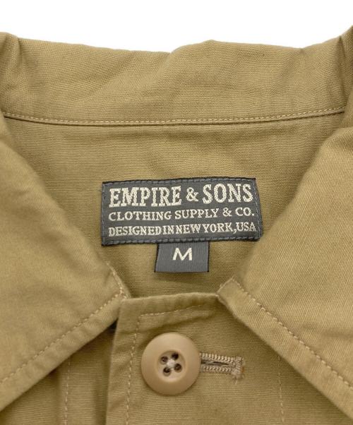 EMPIRE & SONS（エンパイア＆サンズ）EMPIRE & SONS (エンパイア＆サンズ) ジャングルファティーグジャケット ベージュ サイズ:Mの古着・服飾アイテム