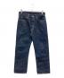 DENIME（ドゥニーム）の古着「セルビッチデニムパンツ」｜インディゴ
