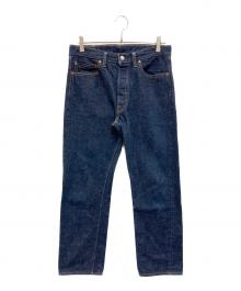 DENIME（ドゥニーム）の古着「セルビッチデニムパンツ」｜インディゴ