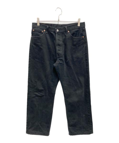 LEVI'S（リーバイス）LEVI'S (リーバイス) 【古着】後染め501ブラックデニムパンツ ブラック サイズ:W34の古着・服飾アイテム