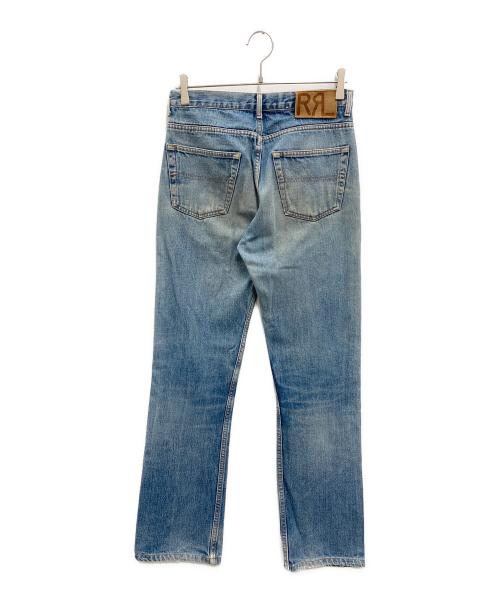 RRL.（ダブルアールエル）RRL. (ダブルアールエル) ボタンフライ デニムパンツ インディゴ サイズ:Mの古着・服飾アイテム