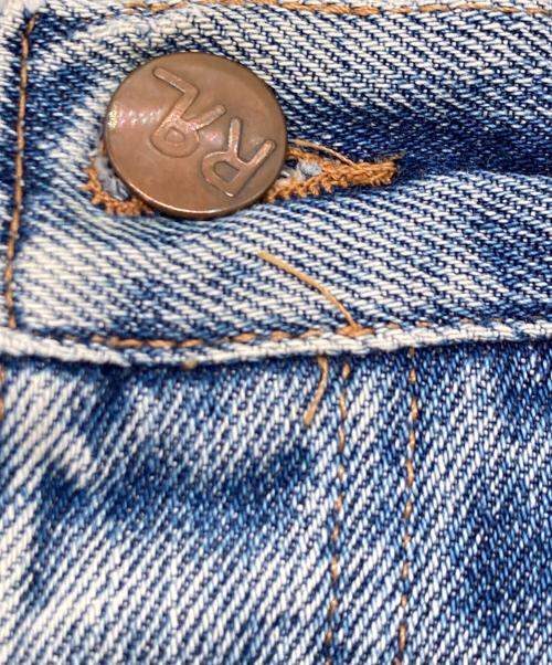 RRL.（ダブルアールエル）RRL. (ダブルアールエル) ボタンフライ デニムパンツ インディゴ サイズ:Mの古着・服飾アイテム