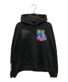 genzai×Hysteric Glamour（ゲンザイ×ヒステリックグラマー）の古着「Sagara Collage Hoodie」｜ブラック