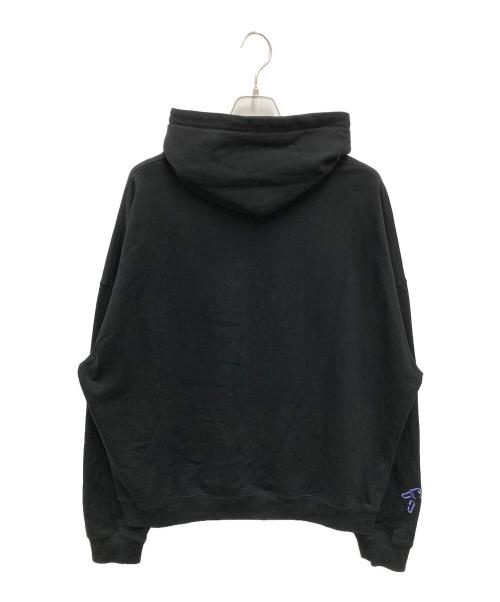genzai（ゲンザイ）genzai (ゲンザイ) Hysteric Glamour (ヒステリックグラマー) Sagara Collage Hoodie ブラック サイズ:XLの古着・服飾アイテム