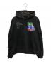 genzai（ゲンザイ）の古着「Sagara Collage Hoodie」｜ブラック