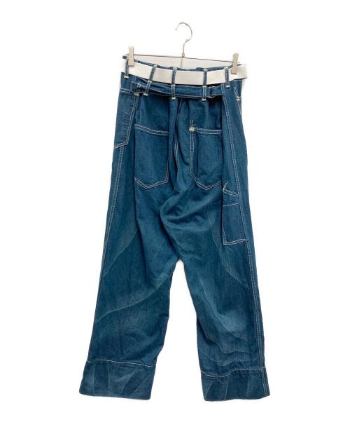 REPLICA（レプリカ）replica (レプリカ) Strapped Jeans インディゴ サイズ:Mの古着・服飾アイテム