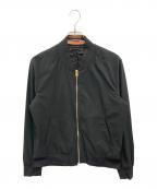 PAUL SMITHポールスミス）の古着「パフォーマンスストレッチMA-1ブルゾン」｜ブラック