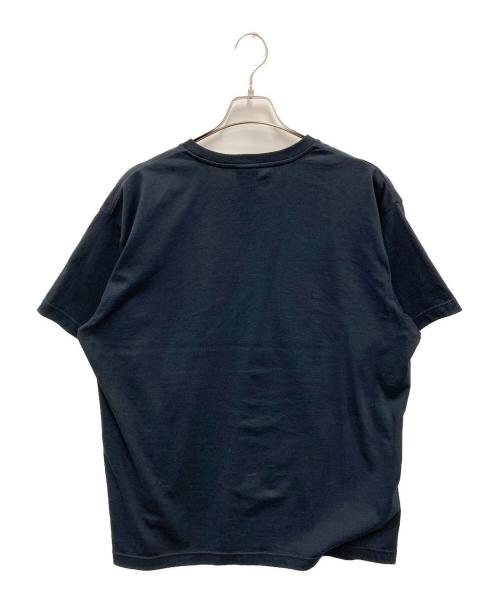 WTAPS（ダブルタップス）WTAPS (ダブルタップス) ロゴプリントTシャツ ネイビー サイズ:2の古着・服飾アイテム