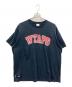 WTAPS（ダブルタップス）の古着「ロゴプリントTシャツ」｜ネイビー