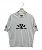 UMBRO×BOILER ROOMアンブロ×ボイラールーム）の古着「Washed T-Shirt」｜ブルー
