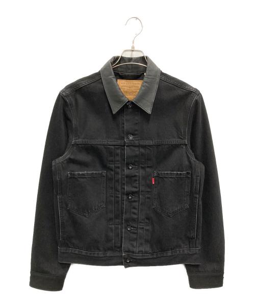 LEVI'S（リーバイス）LEVI'S (リーバイス) EDIFICE (エディフィス) 別注 2nd Typeトラッカージャケット ブラック サイズ:XSの古着・服飾アイテム
