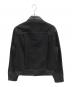 LEVI'S (リーバイス) EDIFICE (エディフィス) 別注 2nd Typeトラッカージャケット ブラック サイズ:XS：27000円