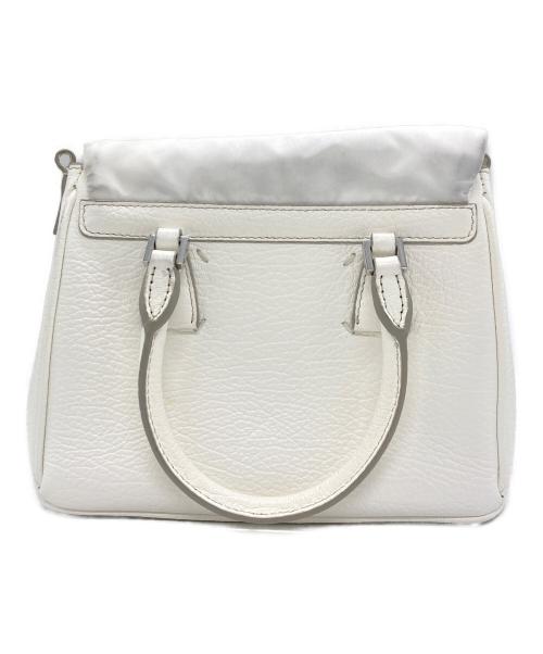 Maison Margiela（メゾンマルジェラ）Maison Margiela (メゾンマルジェラ) 5AC 2ポケット ショルダーバッグ ホワイトの古着・服飾アイテム