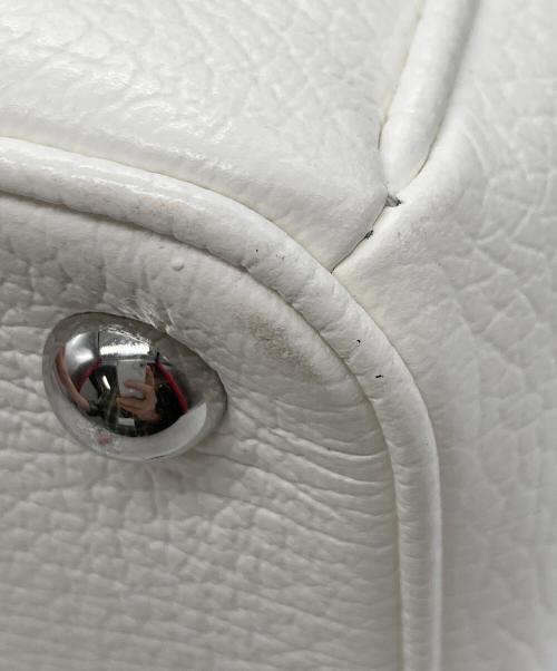 Maison Margiela（メゾンマルジェラ）Maison Margiela (メゾンマルジェラ) 5AC 2ポケット ショルダーバッグ ホワイトの古着・服飾アイテム