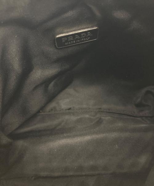 PRADA（プラダ）PRADA (プラダ) ナイロンミニバッグ ブラックの古着・服飾アイテム