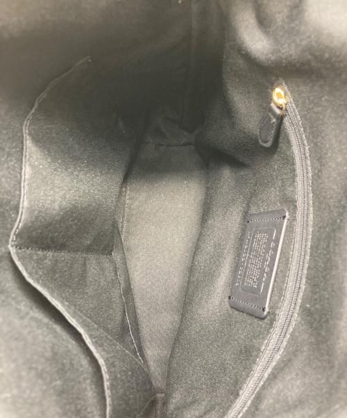 COACH（コーチ）COACH (コーチ) ヴァル ダッフルショルダーバッグ ブラックの古着・服飾アイテム