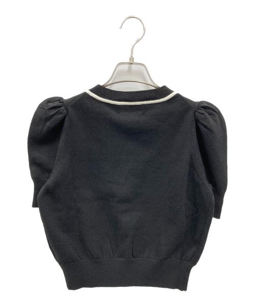 Bibiy.（ビビィ）Bibiy. (ビビィ) LILY RIBBON CARDIGAN BLACK ブラック サイズ:FREEの古着・服飾アイテム