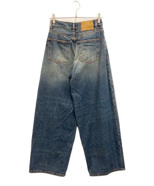 haikure（ハイクル）HAIKURE (ハイクル) デニムパンツ インディゴ サイズ:23の古着・服飾アイテム