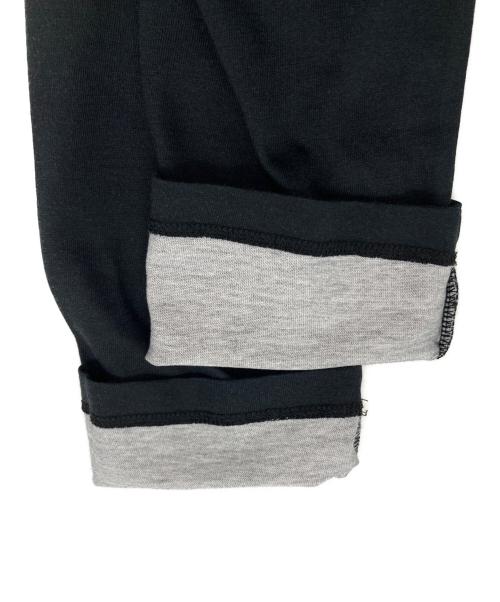 BALMAIN（バルマン）BALMAIN (バルマン) グラフィックレイヤードカットソー ブラック サイズ:XSの古着・服飾アイテム