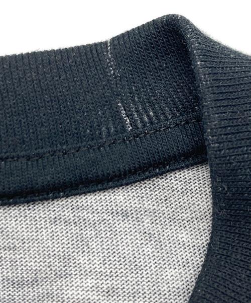 BALMAIN（バルマン）BALMAIN (バルマン) グラフィックレイヤードカットソー ブラック サイズ:XSの古着・服飾アイテム