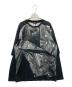 BALMAIN（バルマン）の古着「グラフィックレイヤードカットソー」｜ブラック