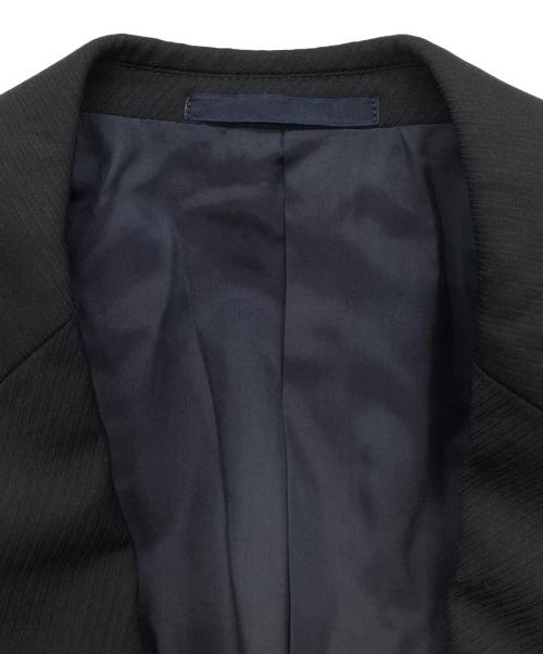 ARMANI COLLEZIONI（アルマーニ コレツィオーニ）ARMANI COLLEZIONI (アルマーニ コレツィオーニ) テーラードジャケット ブラック サイズ:46の古着・服飾アイテム