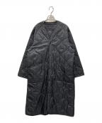 HYKEハイク）の古着「QUILTED LINER COAT」｜ブラック