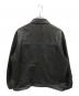 JOURNAL STANDARD relume (ジャーナルスタンダード レリューム) ラムレザー コーチジャケット ブラック サイズ:Ｍ：25000円