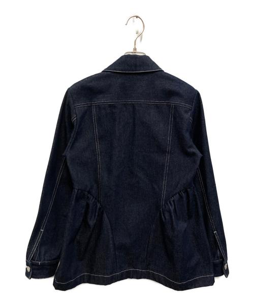 ELLIE（エリー）ELLIE (エリー) フレアデニムジャケット インディゴ サイズ:FREEの古着・服飾アイテム