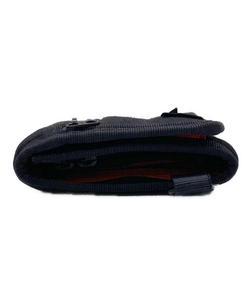 PORTER（ポーター）PORTER (ポーター) PUFFY (パフィー) 3つ折り財布 ブラックの古着・服飾アイテム