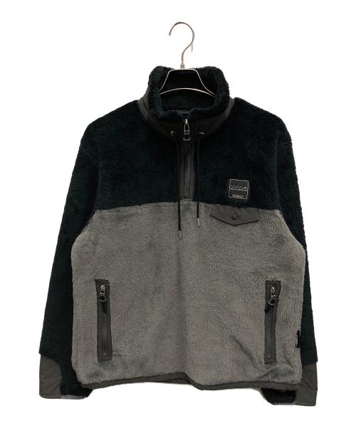 mountain martial arts（マウンテンマーシャルアーツ）MOUNTAIN MARTIAL ARTS (マウンテンマーシャルアーツ) HIGH LOFT Pull-over ブラック×グレー サイズ:不明の古着・服飾アイテム