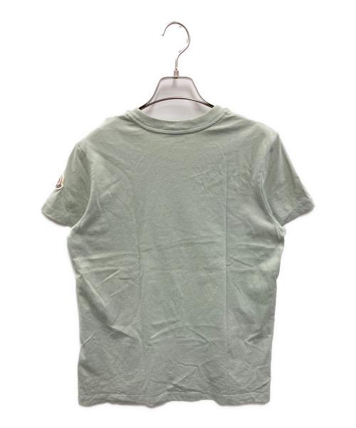 MONCLER（モンクレール）MONCLER (モンクレール) SS T-SHIRT ミントグリーン サイズ:Mの古着・服飾アイテム