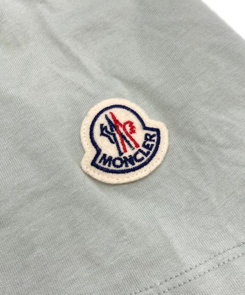 MONCLER（モンクレール）MONCLER (モンクレール) SS T-SHIRT ミントグリーン サイズ:Mの古着・服飾アイテム