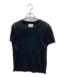 noir kei ninomiya（ノワール ケイ ニノミヤ）の古着「変形デザインTシャツ」｜ブラック
