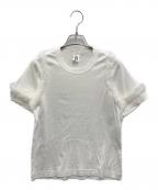 noir kei ninomiyaノワール ケイ ニノミヤ）の古着「Ruffle Sleeve T-Shirt」｜ホワイト