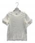 noir kei ninomiya（ノワール ケイ ニノミヤ）の古着「Ruffle Sleeve T-Shirt」｜ホワイト