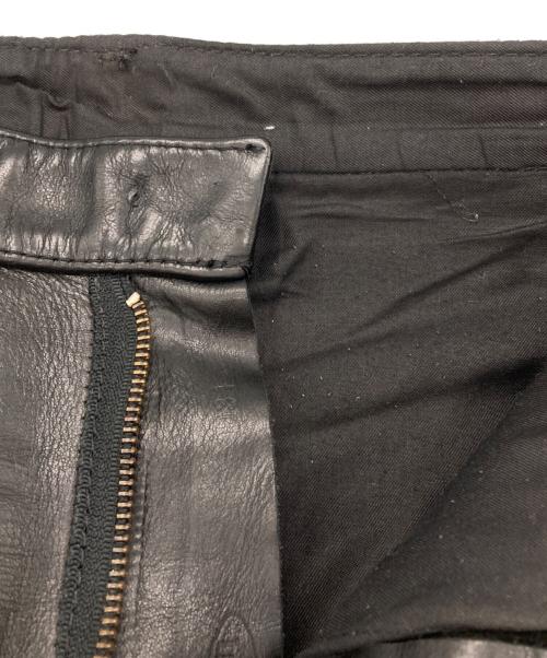 VANSON（バンソン）VANSON (バンソン) レザーパンツ ブラック サイズ:W28の古着・服飾アイテム