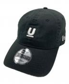 New Era×UNDERCOVERニューエラ×アンダーカバー）の古着「ロゴ刺繍キャップ」｜ブラック