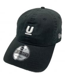 New Era×UNDERCOVER（ニューエラ×アンダーカバー）の古着「ロゴ刺繍キャップ」｜ブラック