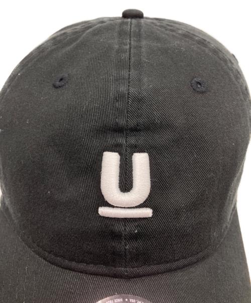 New Era（ニューエラ）New Era (ニューエラ) UNDERCOVER (アンダーカバー) ロゴ刺繍キャップ ブラックの古着・服飾アイテム