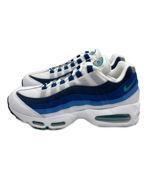 NIKE（ナイキ）NIKE (ナイキ) AIR MAX 95 BIG BUBBLE ホワイト×ブルー サイズ:26㎝ 未使用品の古着・服飾アイテム