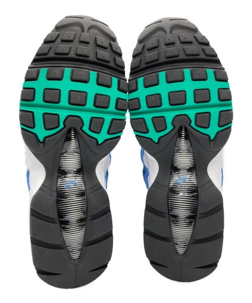 NIKE（ナイキ）NIKE (ナイキ) AIR MAX 95 BIG BUBBLE ホワイト×ブルー サイズ:26㎝ 未使用品の古着・服飾アイテム