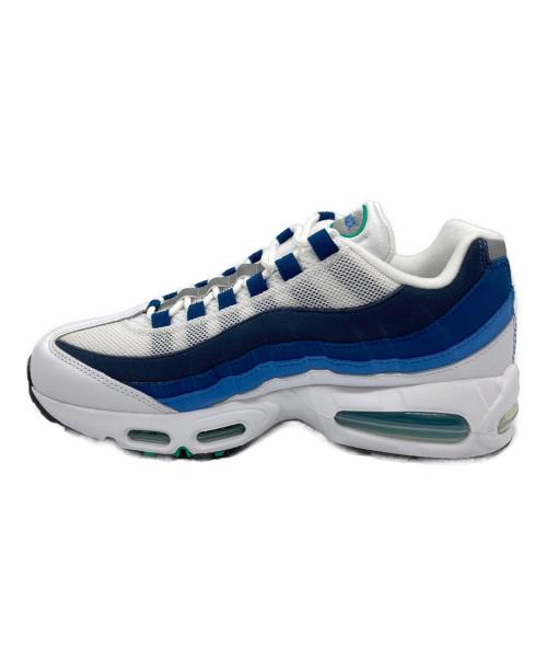 NIKE（ナイキ）NIKE (ナイキ) AIR MAX 95 BIG BUBBLE ホワイト×ブルー サイズ:26㎝ 未使用品の古着・服飾アイテム